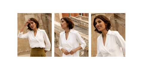 La blusa blanca: un básico imprescindible en tu fondo de armario