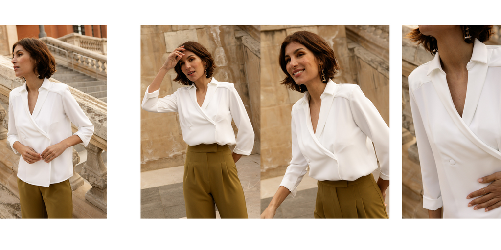 LA BLUSA BLANCA: UN BASICO IMPRESCINDIBLE EN TU FONDO DE ARMARIO