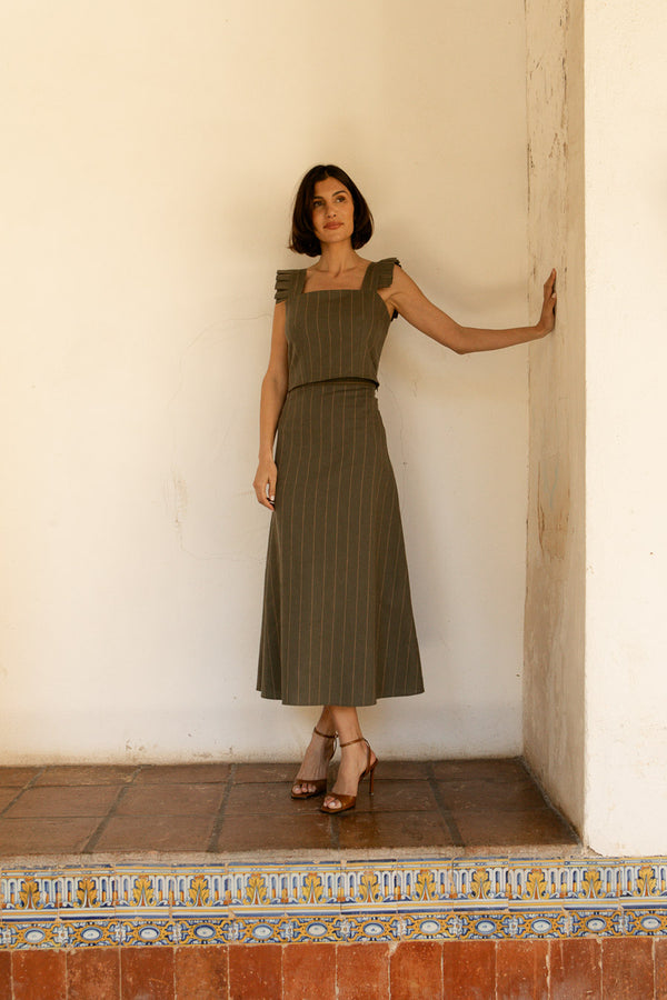 FALDA SOREA VERDE